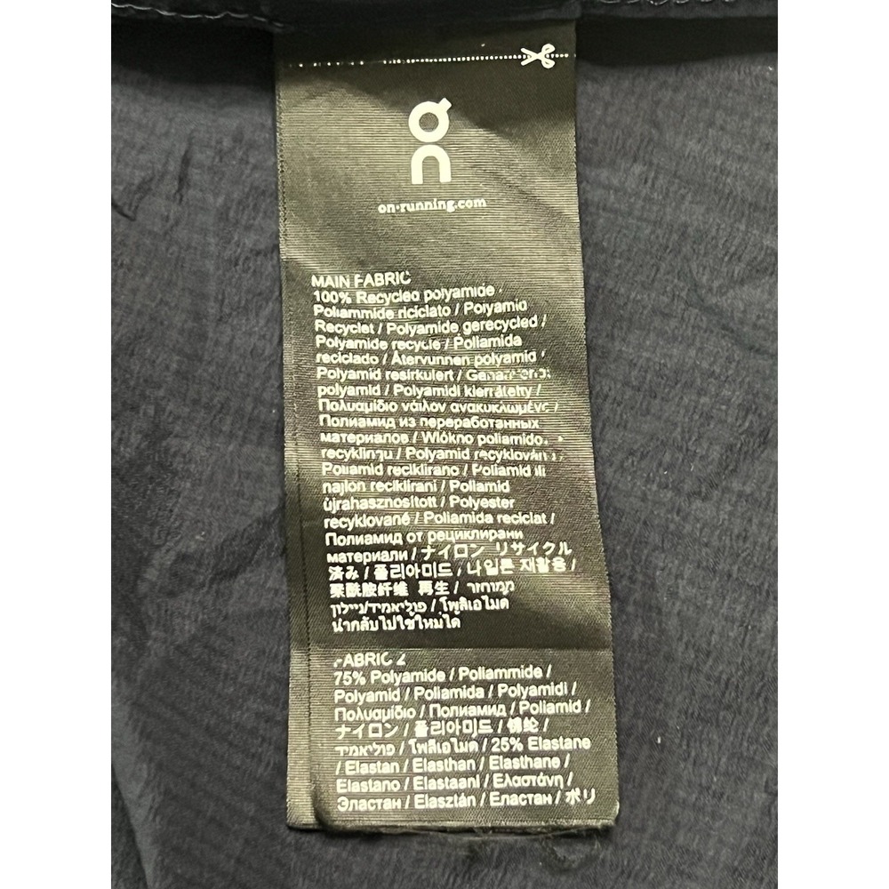 ON Cloud Active Jacket Mens XXL Navy Blue Lightweight Performance Packable Light - Picture 12 of 16